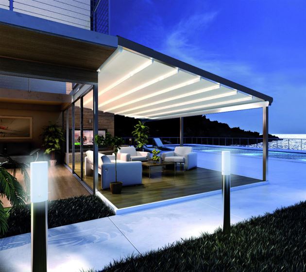 tensioned pergolas UK