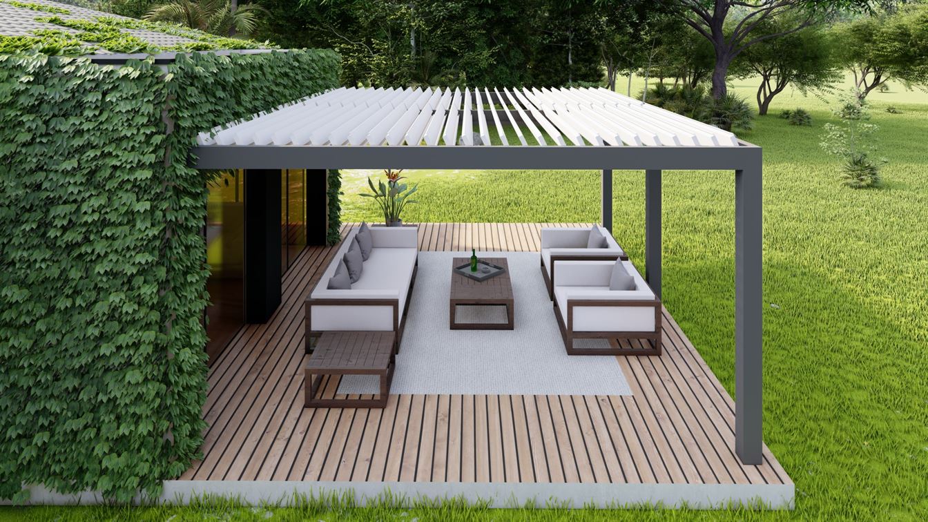 Bioclimatic pergola UK buy