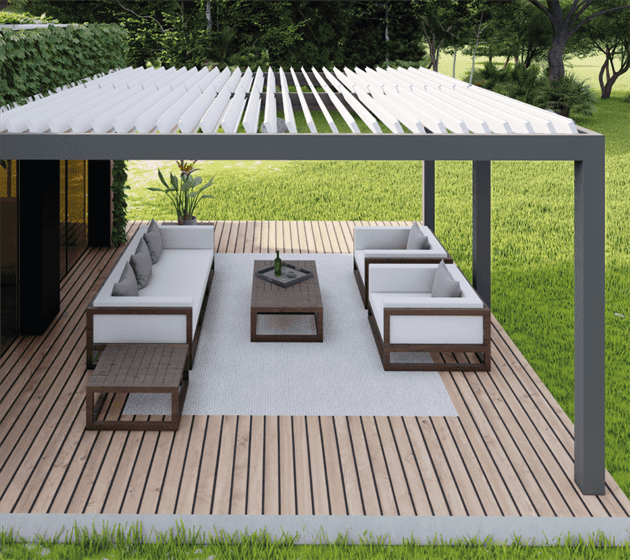 aluminium pergola UK