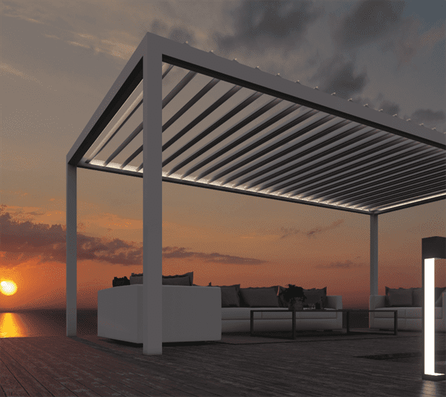 Majestic lux pergola